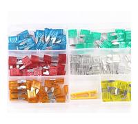 TMP1105 120PCS 5A/10A/15A/20A/25A/30A Standard Small Size Car Fuse Low Profile Blade Type Set for Automotive Boat Truck Fuse Protected circuits