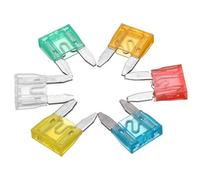 TMP1105 120Pcs Profile Small Size Mini Blade Fuse Assortment Set Auto Car Truck DG 5 10 15 20 25 30A Fuse Box Protected circuits