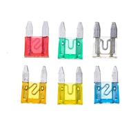 TMP1105 120PCS Small Size Car Fuse Low Profile Blade Type Set for Automotive Boat Truck Standard Fuse 5A/10A/15A/20A/25A/30A with Box Protected circuits (Color : Army Green)