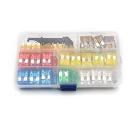TMP1105 120Pcs Standard Car Fuses Medium Blade Automotive Fuse for Auto Truck Boat with Black Fuse Key 5A-30A Assortment Kit Protected circuits