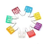 TMP1105 160Pcs 3A/ 5A/ 10A/ 15A/ 20A/ 25A/ 30A/ 40A Automobile Car Security Fuse Standard Auto Car Blade Fuse Assortment Kit Protected circuits