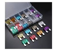 TMP1105 24pcs 8 Kinds Car Truck RV Electrical Fuse Kit Big Maxi Blade Fuse Assortment Set 20A-100A for Auto Car SUV Home Protected circuits