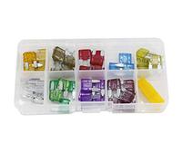 TMP1105 45/90PCS Mini, Small and Medium Size 5-40A Combination Car Fuse Automotive Fuse with Box and Clip Protected circuits (Color : 45pcs Small Fuse)