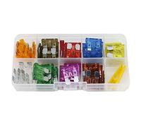 TMP1105 45/90PCS Mini, Small and Medium Size 5-40A Combination Car Fuse Automotive Fuse with Box and Clip Protected circuits (Color : 45pcs Medium Fuse)