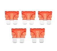 TMP1105 5Pcs 12V 24V Car Fuse Tap Holder 10 Amp Add A Circuit Standard Blade Fuse Tap Holder with 5 ATO ATC Blade Fuses Set Protected circuits
