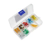 TMP1105 70pcs/lot Car Truck Micro Blade Fuses 5A 7.5A 10A 15A 20A 25A 30A AMP Box Assortment with Clip Protected circuits