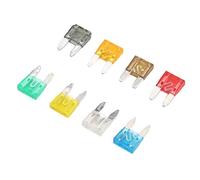 TMP1105 80PC Mini Standard Blade Fuses Set for 2/5/7.5/10/15/20/25/30 AMP Automotive Car Boat Truck Blade Fuse Assortment Kit Protected circuits
