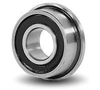TMP1105 Flange Ball Bearings MF85-2RS Bearing ABEC-1 Deep Groove 10 PCS Miniature Flanged MF85RS 5x8x2.5mm LF-850DD
