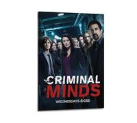 TMRL Criminal MindsPrinting Wall Art Posters Canvas Posters Artwork Gifts Room Aesthetics24x36inch(60x90cm) Frame-style