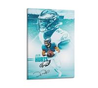 TMRL Jalen HurtsWall Art Canvas Poster Music Albums And Movies Decorative Painting for Living Bed Room 08x12inch(20x30cm) Frame-style