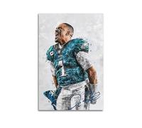 TMRL Jalen HurtsWall Art Canvas Poster Music Albums And Movies Decorative Painting for Living Bed Room 24x36inch(60x90cm) Unframe-style