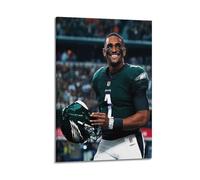 TMRL Jalen HurtsWall Art Canvas Poster Music Albums And Movies Decorative Painting for Living Bed Room 20x30inch(50x75cm) Frame-style