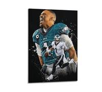 TMRL Jalen HurtsWall Art Canvas Poster Music Albums And Movies Decorative Painting for Living Bed Room 24x36inch(60x90cm) Frame-style