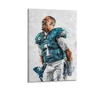 TMRL Jalen HurtsWall Art Canvas Poster Music Albums And Movies Decorative Painting for Living Bed Room 08x12inch(20x30cm) Frame-style
