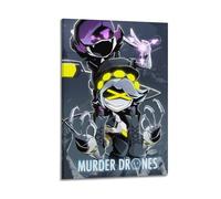 TMRL Murder Poster Drones AnimePrinting Wall Art Posters Canvas Posters Artwork Gifts Room Aesthetics08x12inch(20x30cm) Frame-style