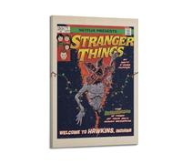 TMRL Retro Movie Stranger Things PosterPrinting Wall Art Posters Canvas Posters Artwork Gifts Room Aesthetics16x24inch(40x60cm) Frame-style