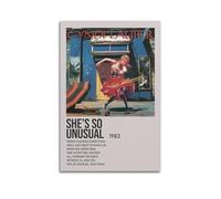 TMRL She's So Unusual by Cyndi LauperPrinting Wall Art Posters Canvas Posters Artwork Gifts Room Aesthetics12x18inch(30x45cm) Unframe-style
