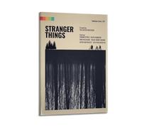TMRL Stranger Things S1 BoysPrinting Wall Art Posters Canvas Posters Artwork Gifts Room Aesthetics08x12inch(20x30cm) Frame-style