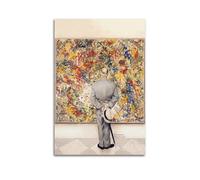TMRL The Connoisseur by Norman Rockwell Canvas Art PosterWall Art Canvas Poster Music Albums And Movies Decorative Painting for Living Bed Room 16x24inch(40x60cm) Unframe-style