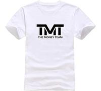 TMT The Money Team Printed T-Shirt for Men Short Sleeve Tee Graphic Tops Shirts Black XXL