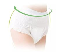 TMTpad Day & Night Pull-Up Pants in Generous Medium Size | Adult Incontinence Nappies | Disposable, Leak-Proof, 5-Layer Ultra Absorbent Protection | Unisex Adult Diapers for Men & Women.