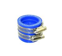 Tmuare Carburetor Carb 33mm Intake Pipe Rubber Manifold Adapter Boot Sleeve Joint For Motorcycle Pit Dirt Bike ATV Quad (Blue)