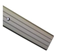 TMW Profiles Aluminium Door Strip 40mm - Champagne - Fluted Screw Fix, 1m (Champagne)