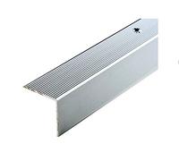 TMW Profiles Stair Nosing 30mm × 30mm - Champagne Anodised - One-Sided Grooved 0.9m Length (Champagne)