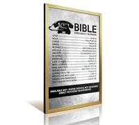 TMWHONG Bible Emergency Numbers Quote Poster Inspirational Canvas Wall Art Motivational Print Quotes Canvas Painting Office Home Wall Decor Gift 12x18inch(30x45cm)