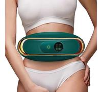 TMXKOOK USB Electric Abdominal Massager, 3 Massage Modes for Fat Burning, Waist & Shoulder Discomfort Relief - Wearable Belt for Back, Buttocks & Legs