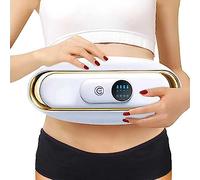 TMXKOOK USB Electric Abdominal Massager, 3 Massage Modes for Fat Burning, Waist & Shoulder Discomfort Relief - Wearable Belt for Back, Buttocks & Legs