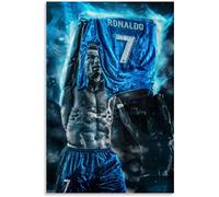 TMXON 5D Diamond Painting Diamond Pictures for Adults and Children Cristiano Ronaldo Picture Modern Wallpaper DIY Cross Stitch Arts Craft Crystal Rhinestone Embroidery 30x40CM