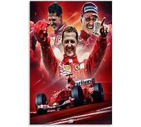TMXON 5D Diamond Painting Diamond Pictures for Adults and Children Michael Schumacher Wallpaper HD DIY Cross Stitch Arts Craft Crystal Rhinestone Embroidery 50x60CM