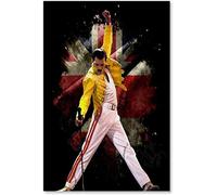 TMXON 5D Diamond Painting Diamond Pictures Freddie Mercury Front Man of Pop Rock Band Queen DIY Cross Stitch Arts Craft Crystal Rhinestone Embroidery 30x40CM
