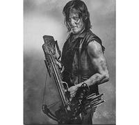 TMXON DIY 5D Diamond Painting Cross Stitch The Walking Dead Round/Drill Arts Diamond Embroidery Rhinestones Painting Beadwork 50x60CM