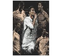 TMXON DIY 5D Diamond Painting Crystal Rhinestone Painting Cristiano Ronaldo Football Player Embroidery Pictures Art Crafts for Adults and Children 30x40CM