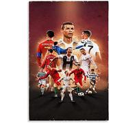 TMXON DIY 5D Diamond Painting Crystal Rhinestone Painting Football Cristiano Ronaldo Cristiano Ronaldo Embroidery Pictures Art Crafts for Adults and Children 40x40CM