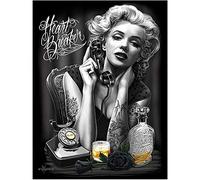 TMXON Sad Marilyn Monroe, 5D DIY Diamond Painting Kit, Mosaic, Embroidery, Handmade Craft Gift, Decoration, 30x40CM