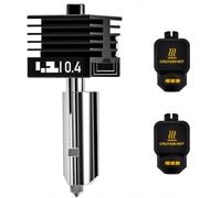 TMYPN 1PCS P2S/X2D Hotend Kits 0.4mm Hardened Steel Nozzles- for 3D Printer Bambu P2S/X2D Extruder Hot End/Printhead with Heatbreak Assembled Heatsink Heat Block and 1PCS Extra Silicone Socks