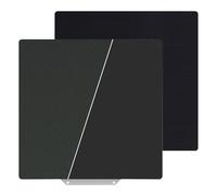 TMYPN 330x330mm Smooth Black PEI+Textured Black PEI Build Plate for Elegoo Neptune 3 Plus / 4 Plus 3D Printer, Spring Steel Plate and Magnetic Base for A30/A30 Pro, Tronxy X3S/X5S/X5S Pro, Qid1 X-Max3