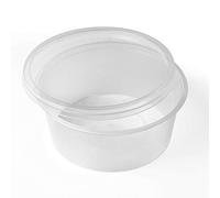 TMZ® 100X Containers for Baby Food & Multi use Storage Strong Round pots 8oz 120x30mm