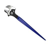 TMZDCJK 16 Inch 40mm Wide Adjustable Spanner, 4-in-1 Plumbing Tool | Heavy Duty Pipe Wrench Plumbing Tools, Hammer, Pry Bar & Spanner, Cr-V Steel Extended Design, Hammerhead Design for Repair