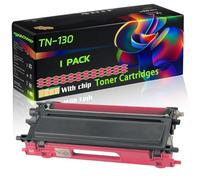 TN-130 Compatible for Brother Toner Cartridges with Chip MFC-9440CN MFC-9450CLT MFC-9440 MFC-9450 MFC-9840 MFC-9440CDW MFC-9450CDN Printers (1 Pack Magenta)