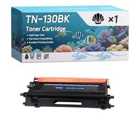 TN-130BK TN-130C TN-130M TN-130Y Toner Cartridge Compatible for Brother DCP-9045 MFC-9440 HL-4040CN MFC-9450CDN Printers (1 Pack Black)