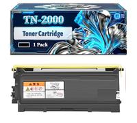 TN-2000 Toner Cartridge Compatible for Brother Fax 2825 2825ML 2920 2920ML HL-2020 HL-2030 HL-2032 Printers, With Chip Large Capacity 2500 Pages (1 Pack Black)