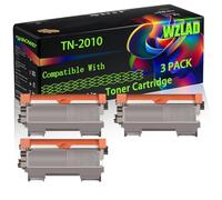 TN-2010 Compatible for Brother Toner Cartridge with Chip DCP-7055 HL-2130 DCP-7055W HL-2132 DCP-7057 Printers (3 Pack Black)
