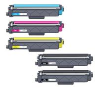 TN-243CMYK TN247 Compatible with Toner Brother MFC L3750CDW DCP-L3550CDW MFC-L3750CDW MFC-L3770CDW MFC-L3730CDN HL-L3230CDW HL-L3210CW MFC-L3710CW TN243CMYK TN TN 247TN-243 5 Pack
