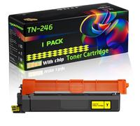 TN-246 Compatible for Brother Toner Cartridge with Chip DCP-9017CDW HL-3152CDW MFC-9332CDW Printers (1 Pack Yellow)