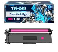 TN-248 Toner Cartridge Compatible for Brother HL-L3240CDW HL-L8230CDW HL-L8240CDW MFC-L3740CDW MFC-L3740CDWE Printers, With Chip Large Capacity 1000 Pages (1 Pack Magenta)