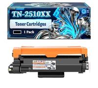 TN-2510XXL Toner Cartridges Compatible for Brother MFC-L2827DWXL DCP-L2627DWE HL-L2445DW MFC-L2860DW DCP-L2627DWXL Printers, With Chip Large Capacity 4000 Pages (1 Pack Black)